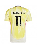 Juventus Nicolas Gonzalez #11 Vieraspaita 2024-25 Lyhythihainen